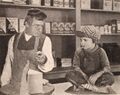 С Джеки Куганом (справа) в фильме «Шалопай Пека»[англ.] (1921)