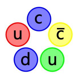 Открытая в 2015 году частица из пяти кварков