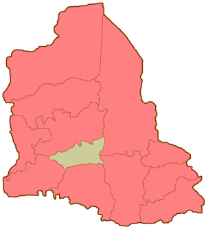 Кунгурский уезд на карте