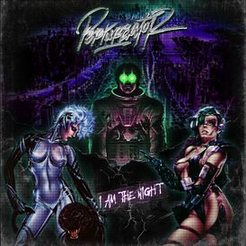 Обложка альбома Perturbator «I Am the Night» (2012)