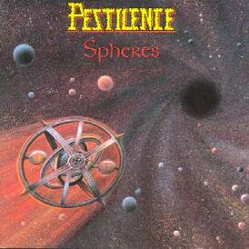 Обложка альбома Pestilence «Spheres» (1993)