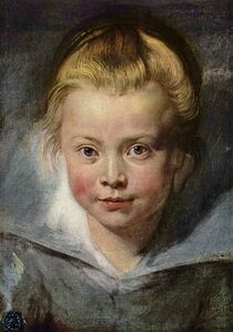 Портрет Клары Серены Рубенс. 1616—1618. Холст, масло Коллекция Лихтенштейнов