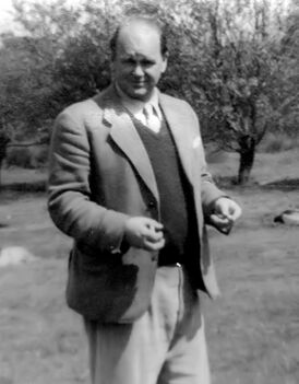 Питер Скотт в 1954 году