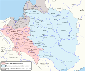 Королевство Польское и Великое княжество Литовское в начале XV века