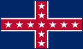 Флаг 1-го корпуса, армии Теннесси
