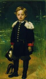 Портрет сына Сергея, 1883