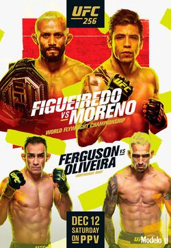 Постер UFC 256: Фигейреду vs. Морено