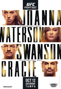 Постер UFC Fight Night: Йоанна - Уотерсон