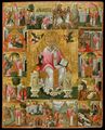 Святой Спиридон и сцены из его жизни (Теодорос Пулакис, Theodoros Poulakis)