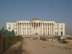 Дворец перед завершением строительства, 2008 год