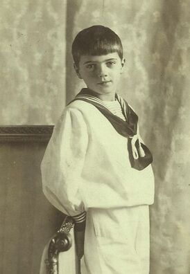 Дмитрий Александрович в детстве