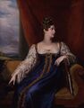 Джордж Доу «Шарлотта Августа Уэльская» в «русском» платье (1817)