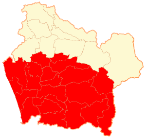 Провинция Каутин на карте