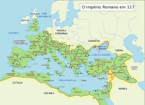 Провинция Сирия на карте Римской империи