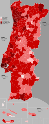 Карта муниципалитетов со случаями коронавируса:[1]      300-2999 случаев      30-299 случаев      3-29 случаев      1-3 случаев      нет случаев