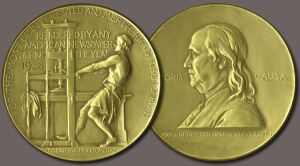 Золотая медаль Пулитцеровской премии, 1928 год