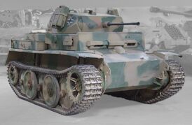 Panzerkampfwagen II Ausf. L «Luchs» в экспозиции танкового музея в Сомюре