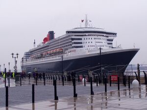 Queen Mary 2 в Ливерпуле