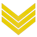 Знак различия (шеврон) комкор (авиации) РККА (1935—1940)