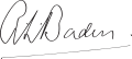 RL Borden Signature.svg