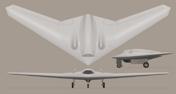 RQ-170 Sentinel impression 3-view.png