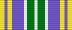 RUS MINJUST Medal For Distinction 2nd class ribbon 2014.svg