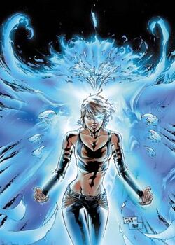 Рейчел Саммерс на обложке X-Men: Emperor Vulcan #4 (2008) (художник Билли Тан)