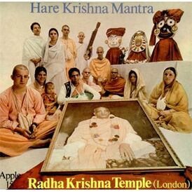 Обложка сингла Radha Krishna Temple «Hare Krishna Mantra» (1969)