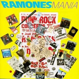 Обложка альбома Ramones «RamonesMania» (1988)