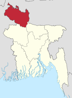 Рангпур на карте