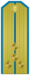 Rank insignia of Капитан of the Bulgarian Air forces.png