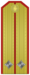 Rank insignia of Лейтенант of the Bulgarian Army.png