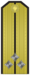 Rank insignia of Старши лейтенант of the Bulgarian Navy.png