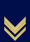 Rank insignia of sergente of the Italian Air Force.svg