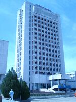 Здание ректората КазНУ