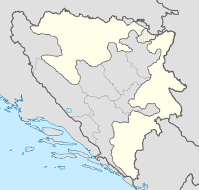 Сребреница на карте