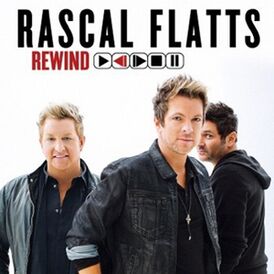 Обложка альбома Rascal Flatts «Rewind» (2014)