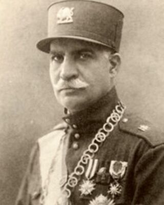 Шах Персии Реза Пехлеви в 1931 году