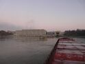 Rhone river Lock Bollene Approaching from South 28 of Dec 2011 morning.jpg