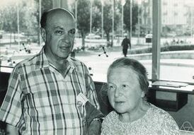 Ричард Брауэр с женой Илзе (1970)