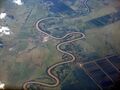 Меандры: извилистая река Кауто, Куба