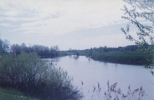 Река Парца около посёлка Зубова Поляна, 1999 год