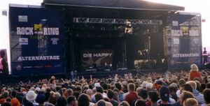 Die Happy на фестивале Rock am Ring 2003