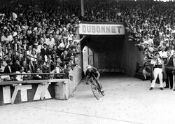 Ромен Мас на 21-м этапе Тур де Франс 1935