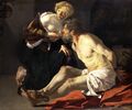 Римское милосердие на картине Дирка ван Бабурена