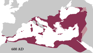 Византия к началу VII века