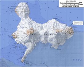 Карта острова Росса