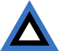 Опознавательный знак ВВС Эстонии (изначально наносился на крылья и фюзеляж,с конца 1930-х годов стал наноситься только на крылья)