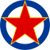 Roundel of SFR Yugoslavia Air Force.svg