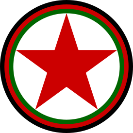 Эмблема Вооружённых сил ДРА.